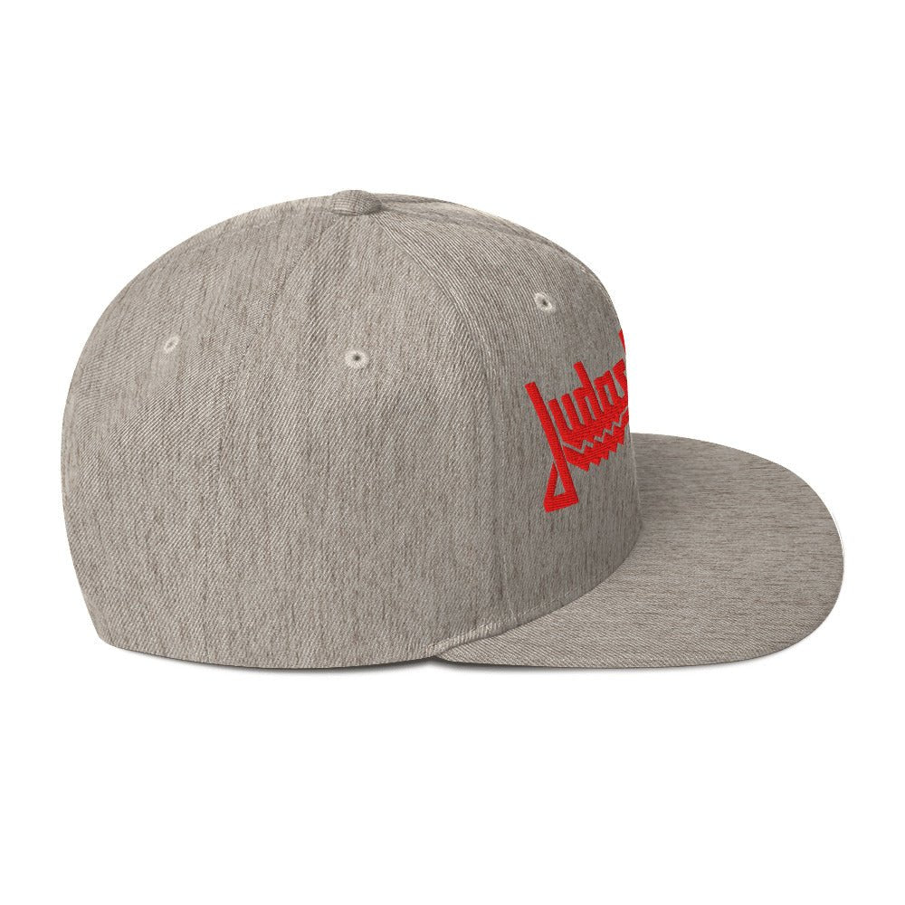 Judas Priest - Electric Logo Grey Snapback Hat HYPER iCONiC.