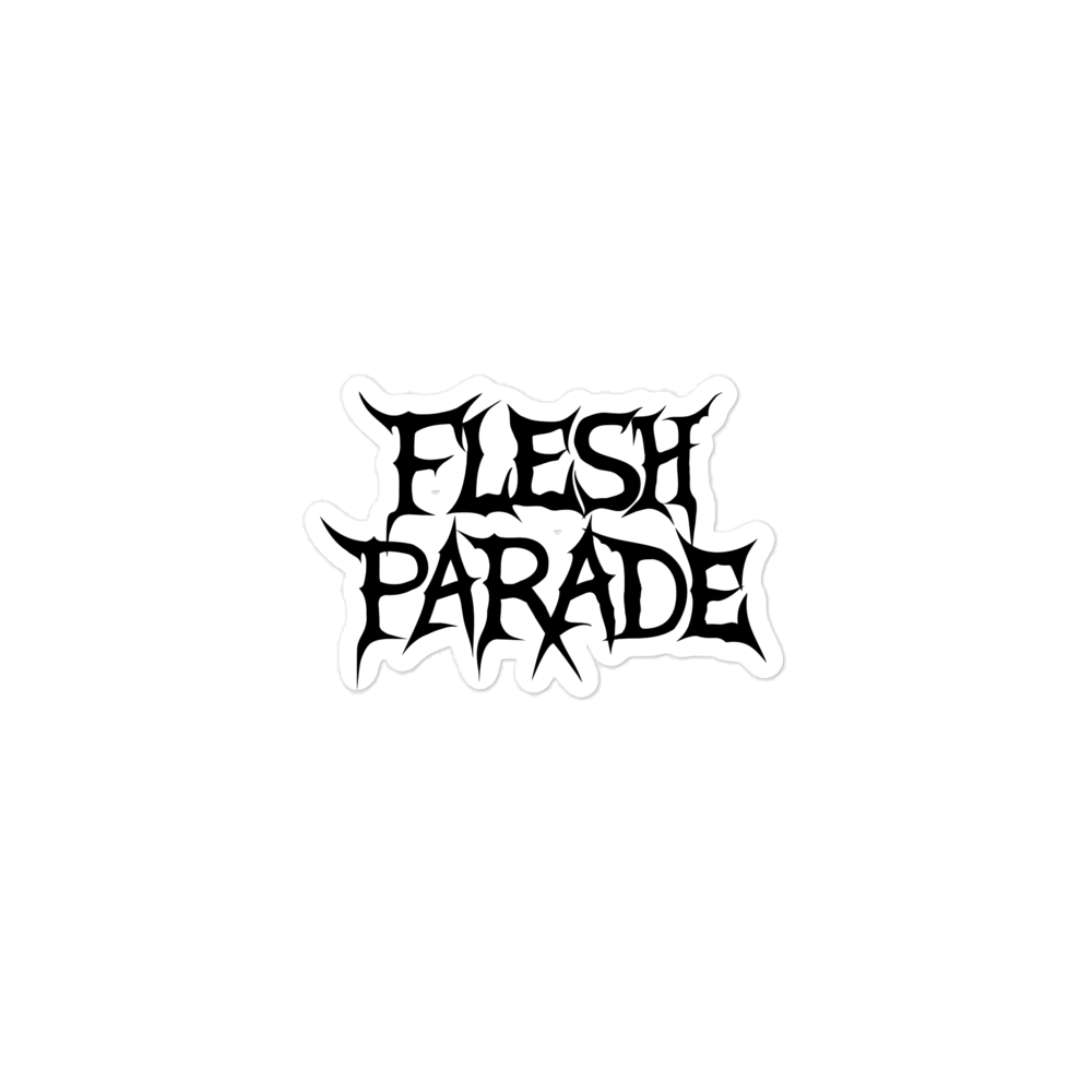 Flesh Parade "Classic Logo" Die-Cut Sticker Mainstay Entertainment