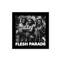 Flesh Parade "Kill Whitey" Cover Sticker (Black)