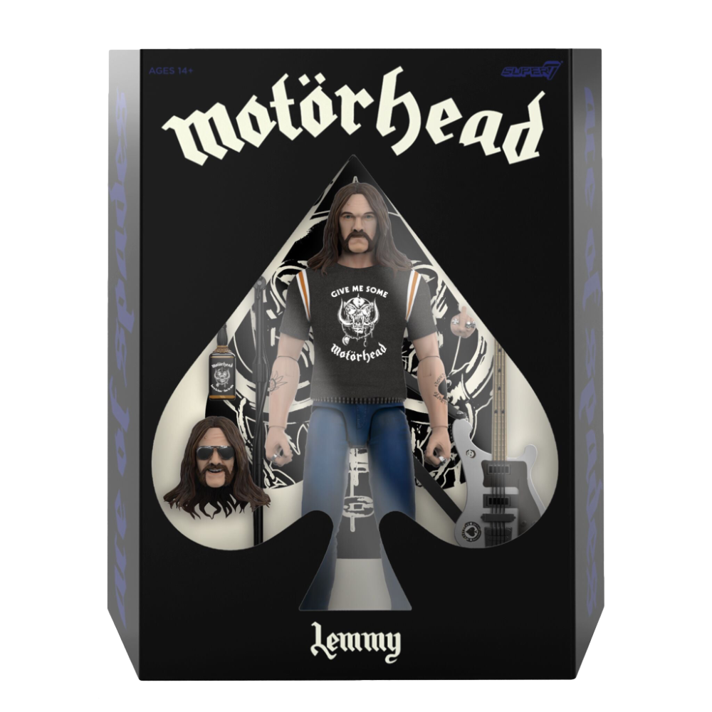 Super7 x Motörhead Ultimates Lemmy (1981 Tour) Figure
