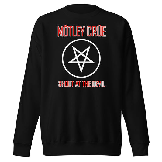 Motley Crue - Pentagram Shout Sweatshirt HYPER iCONiC.