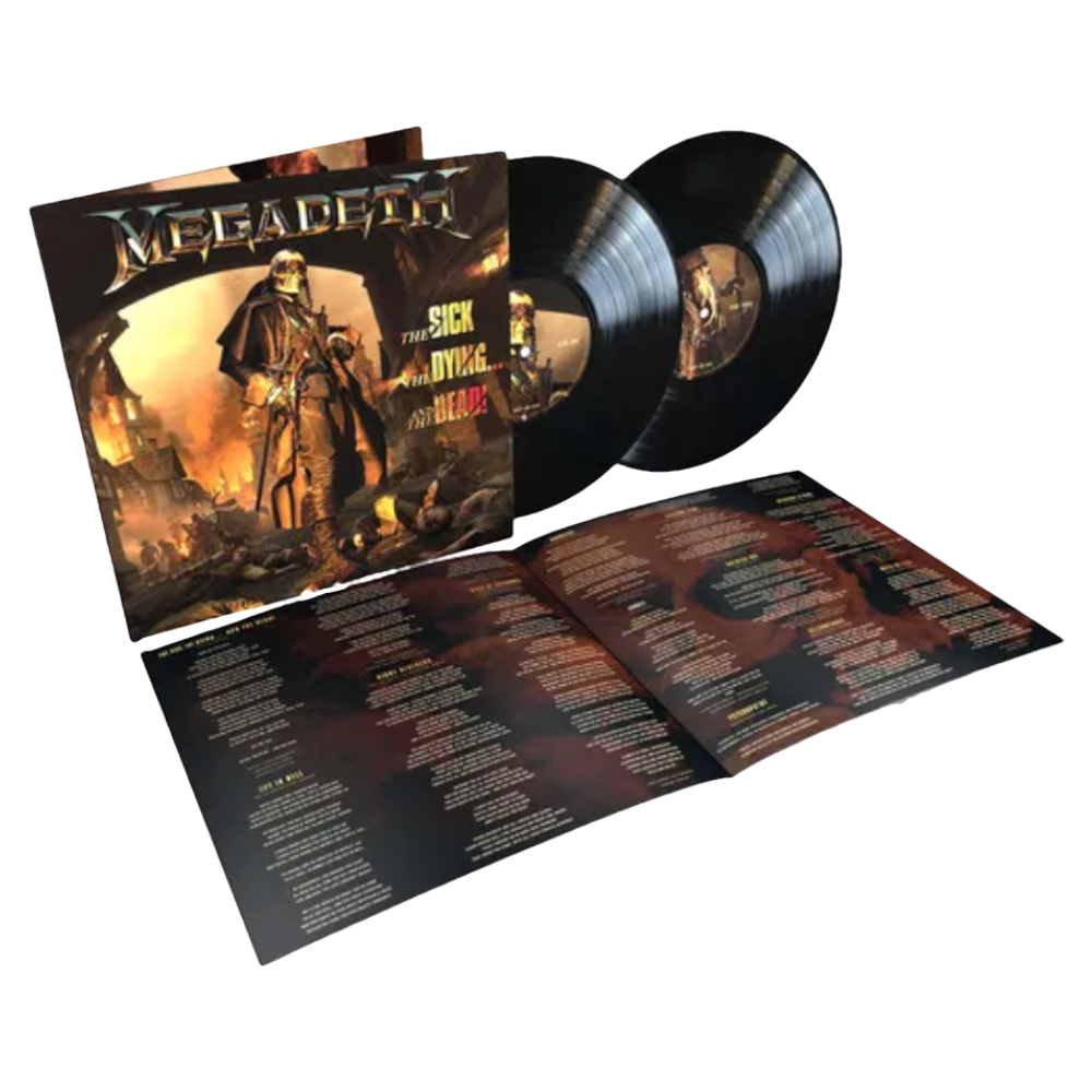 Megadeth "The Sick, The Dying...And The Dead!" 180g 2xLP Gatefold Vinyl