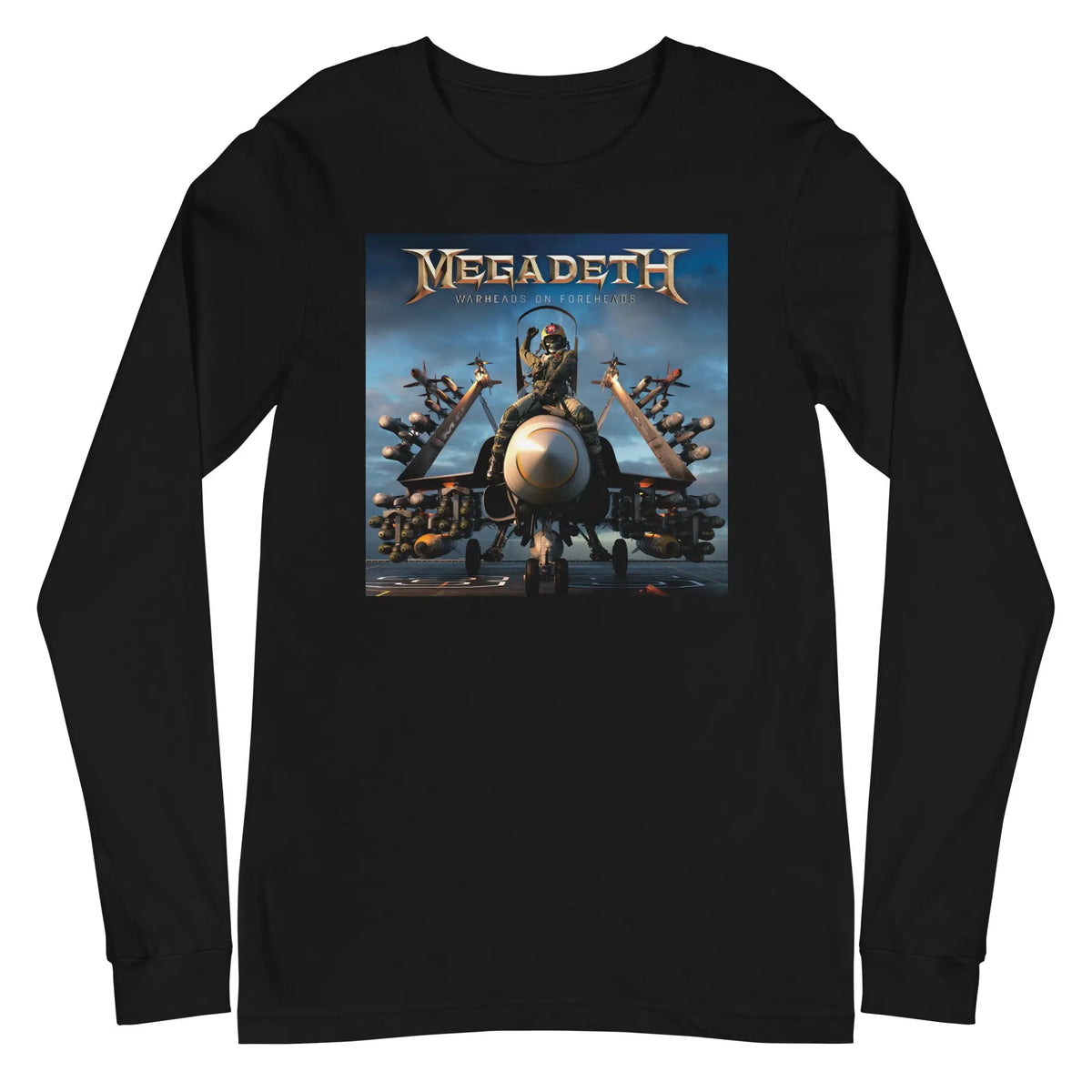 Megadeth - Warheads on Foreheads Long Sleeve T-Shirt HYPER iCONiC.