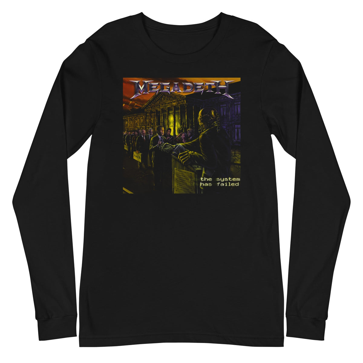 Megadeth - The System Has Failed Long Sleeve T-Shirt HYPER iCONiC.