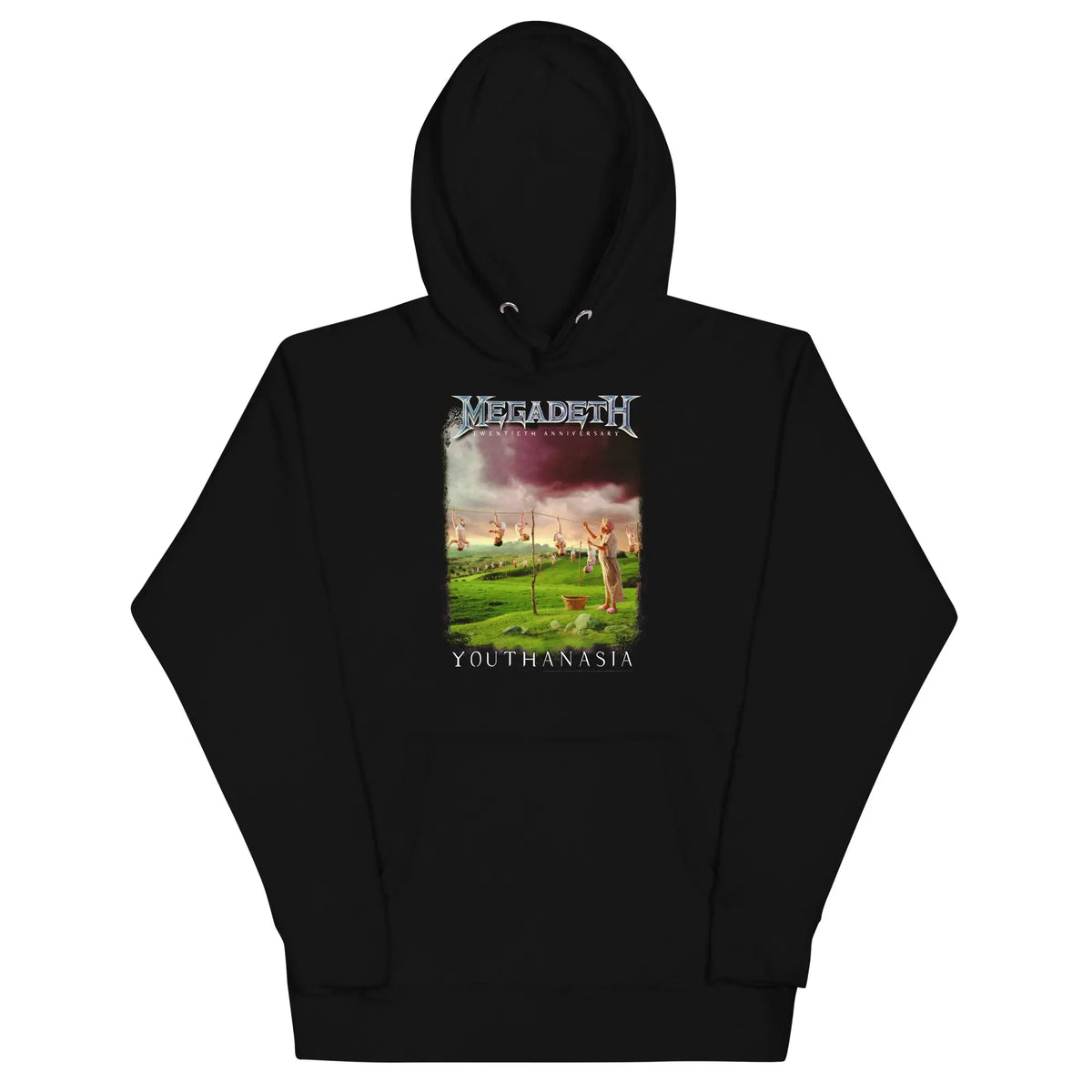 Megadeth - 20th Youthanasia Hoodie HYPER iCONiC.