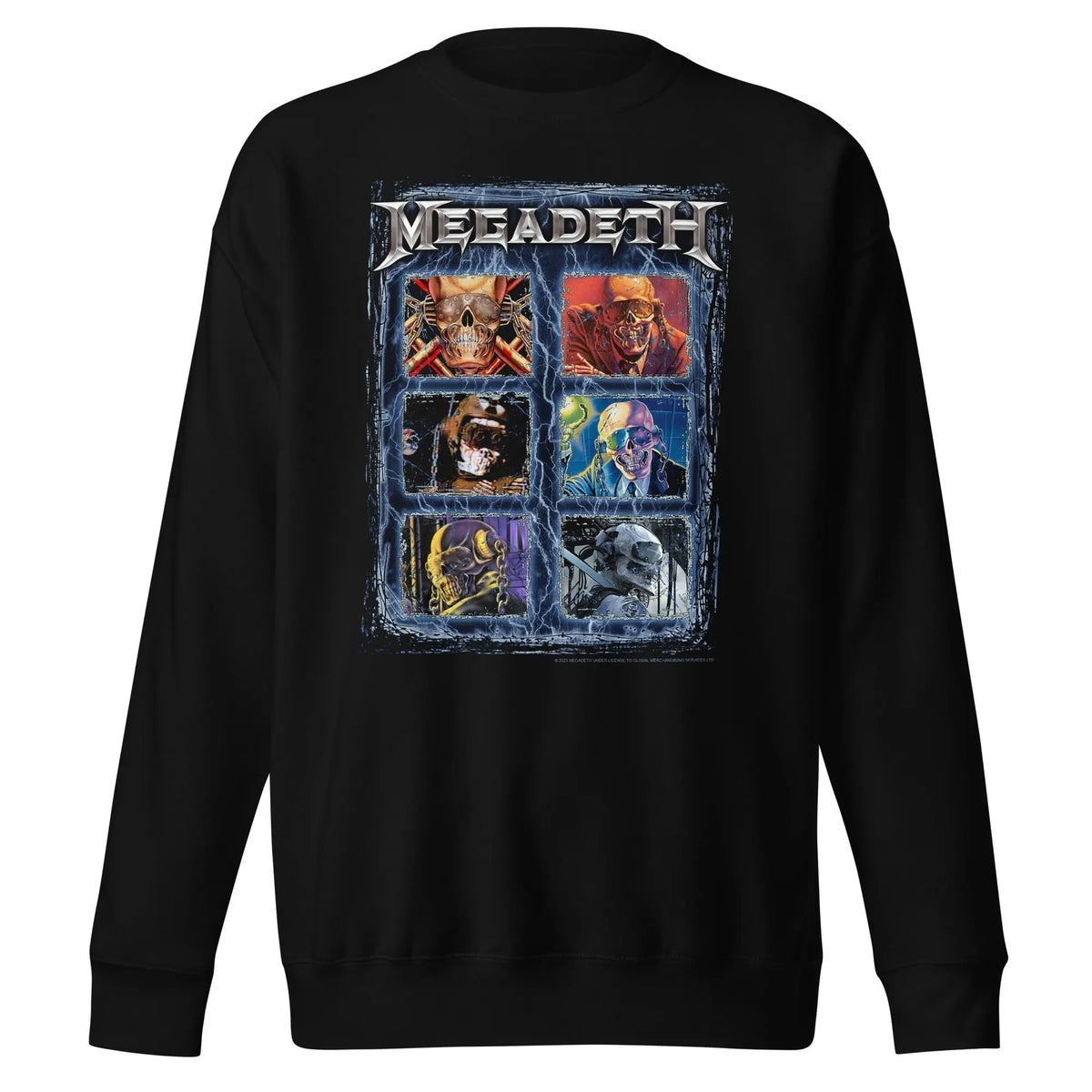 Megadeth - Six Vics Sweatshirt HYPER iCONiC.