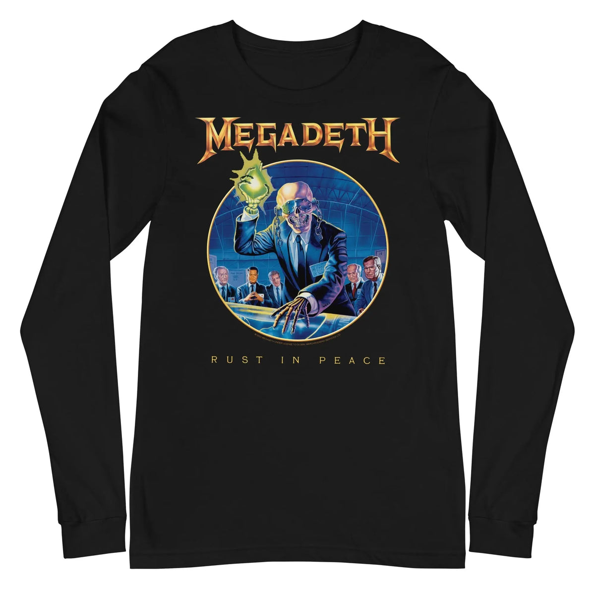 Megadeth - Circle of Rust Long Sleeve T-Shirt HYPER iCONiC.