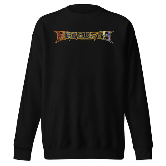 Megadeth - Vic Lettered Logo Sweatshirt HYPER iCONiC.