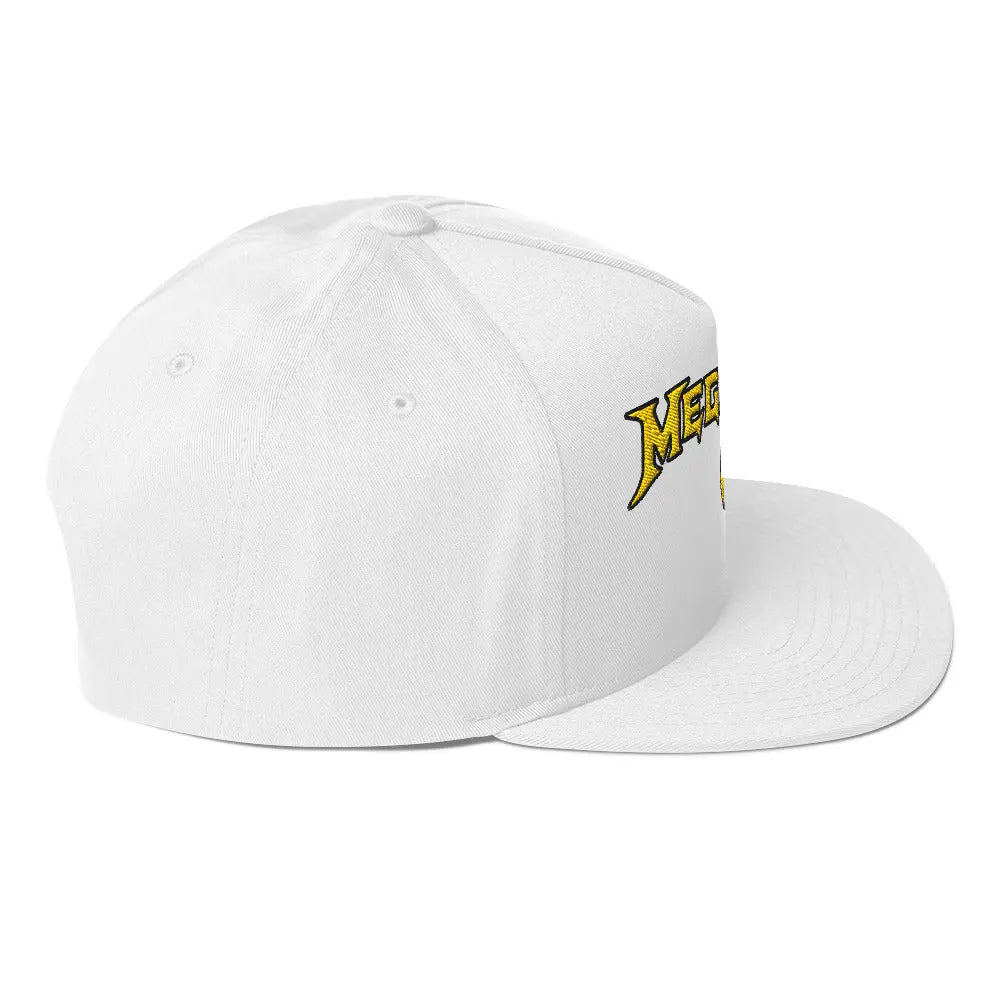 Megadeth - Nuclear Logo Embroidered Snapback Hat HYPER iCONiC.