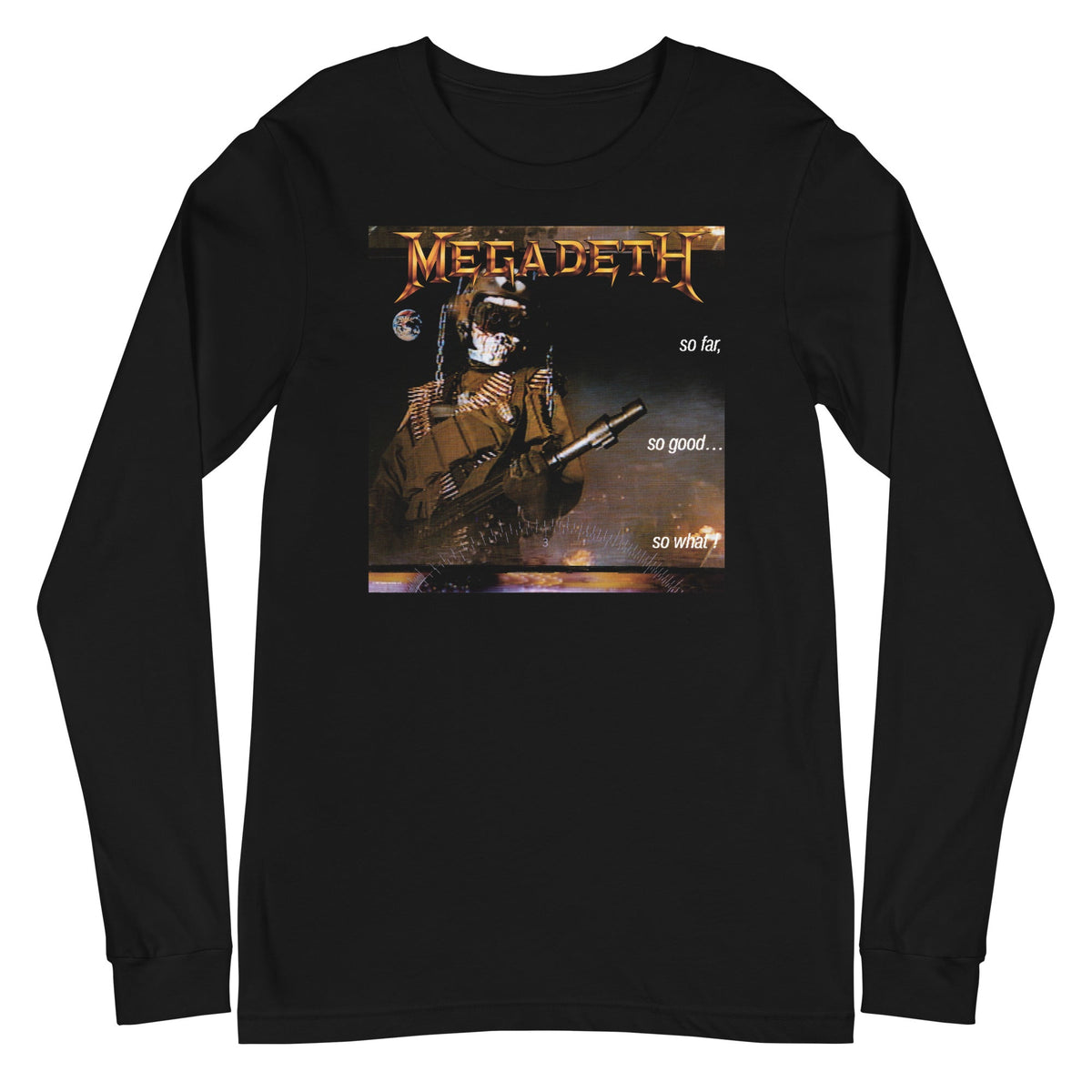 Megadeth - So Far, So Good, So What? Long Sleeve T-Shirt HYPER iCONiC.