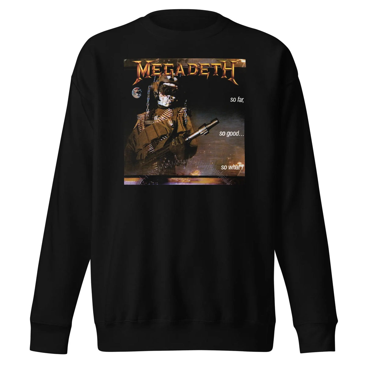 Megadeth - So Far, So Good, So What? Sweatshirt HYPER iCONiC.