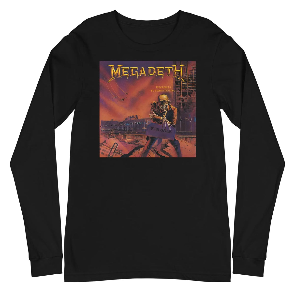 Megadeth - Peace Sells but Who's Buying? Long Sleeve T-Shirt HYPER iCONiC.