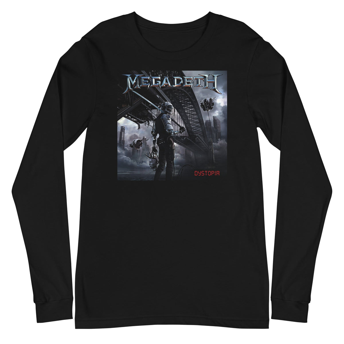 Megadeth - Dystopia Long Sleeve T-Shirt HYPER iCONiC.