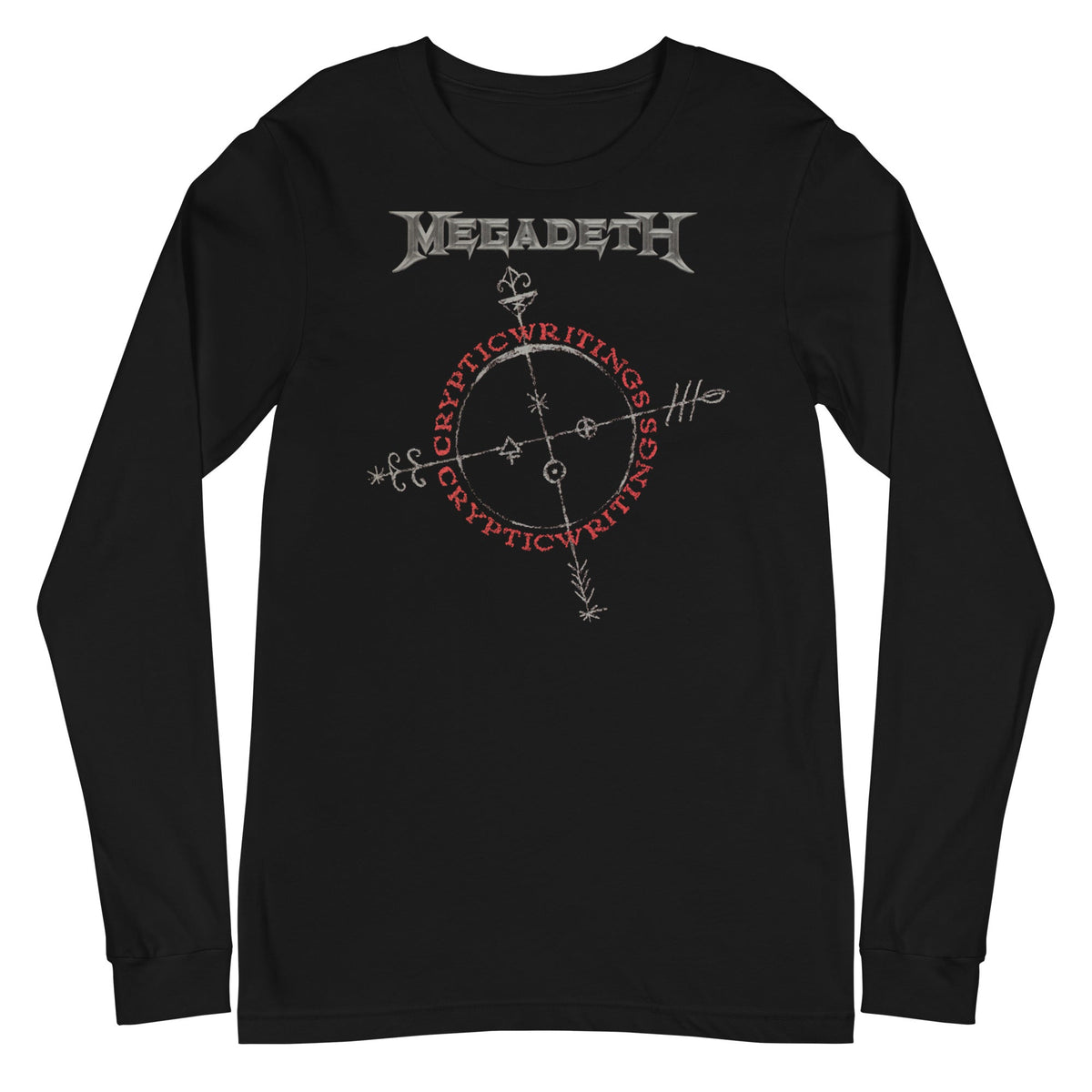 Megadeth - Cryptic Writings Long Sleeve T-Shirt HYPER iCONiC.