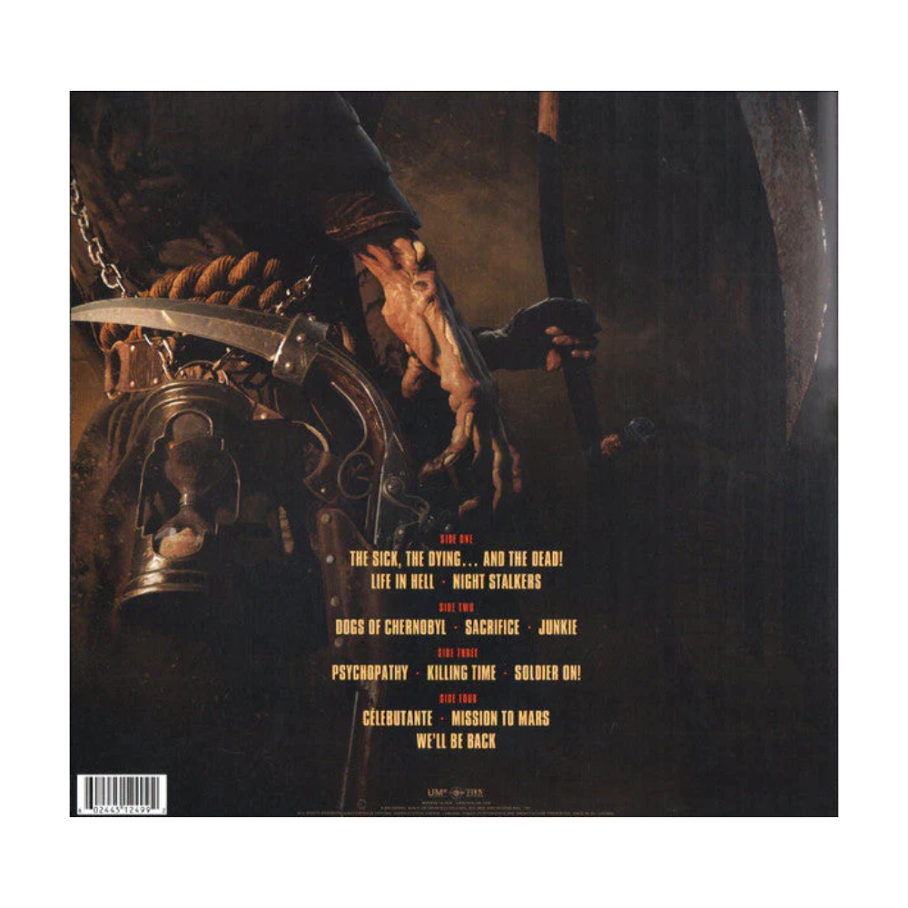 Megadeth "The Sick, The Dying...And The Dead!" 180g 2xLP Gatefold Vinyl