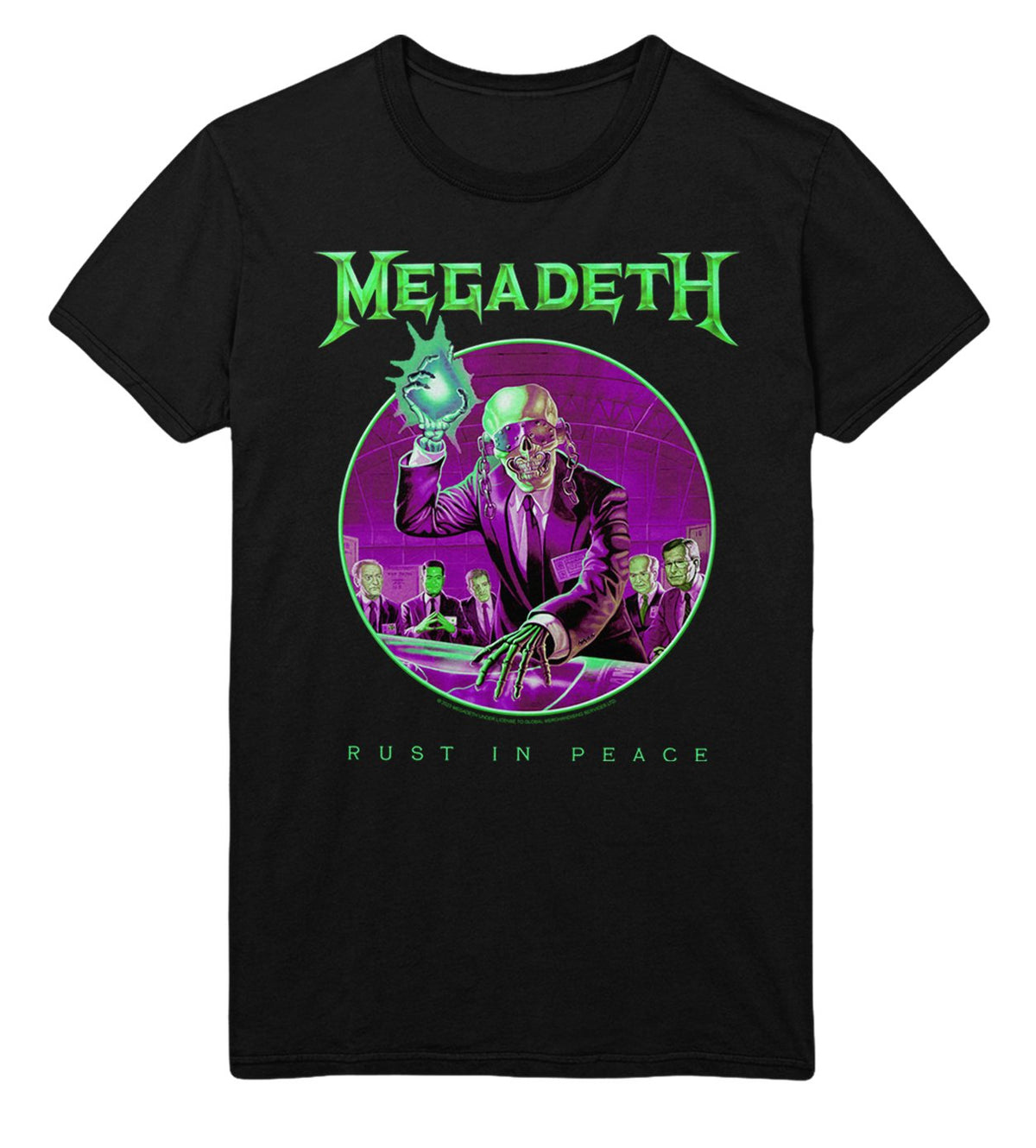 Megadeth - Green Rust T-Shirt HYPER iCONiC.