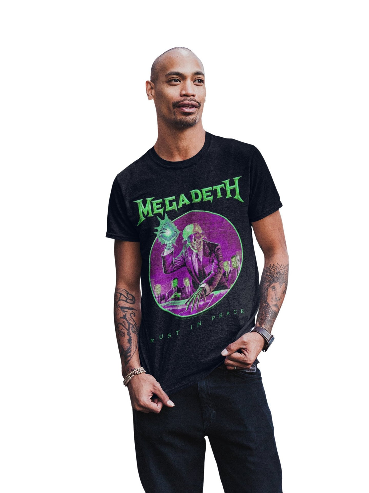 Megadeth - Green Rust T-Shirt HYPER iCONiC.