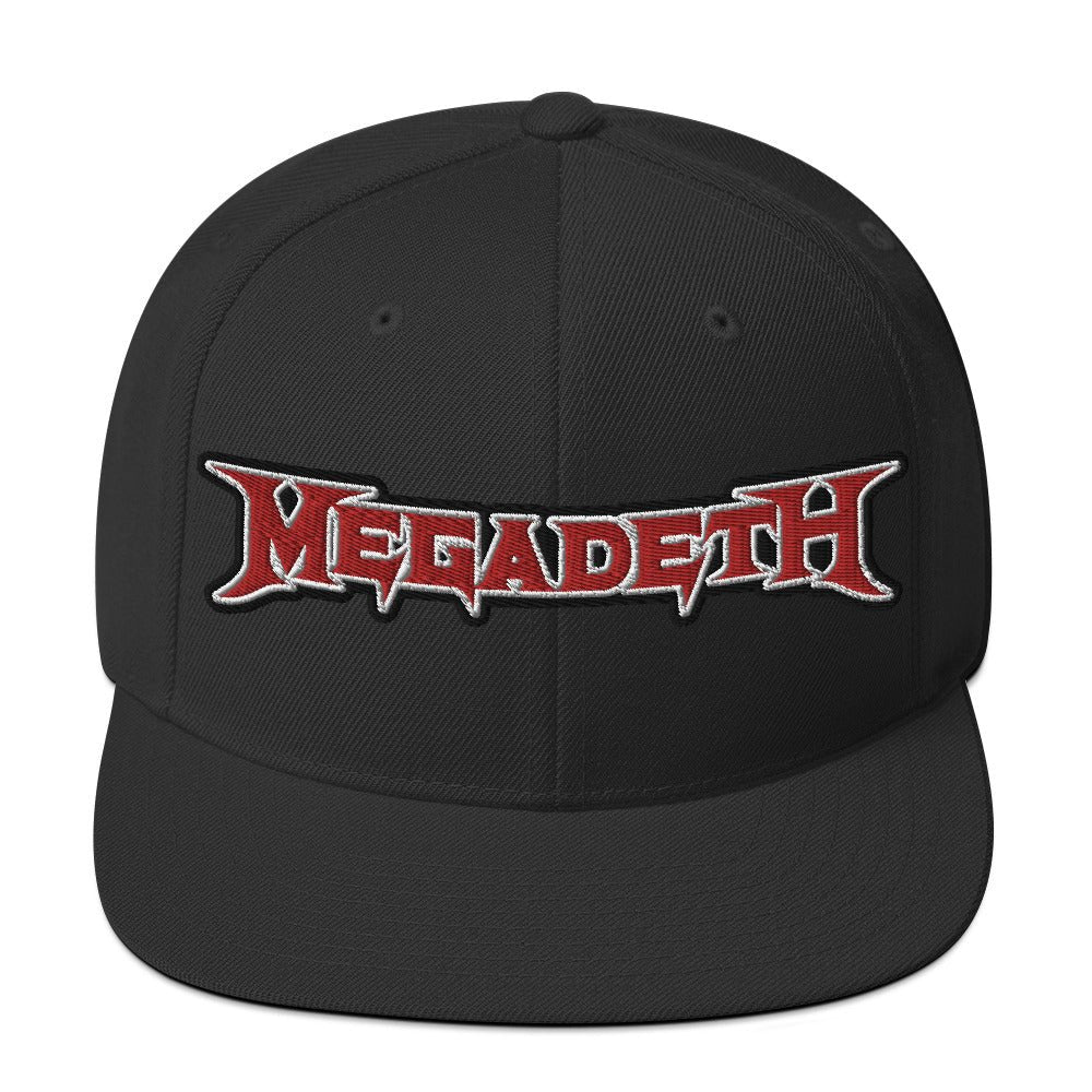 Megadeth - Logo Snapback Hat HYPER iCONiC.