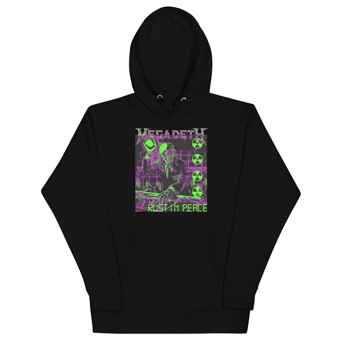 Megadeth - Neon Rust Classic Hoodie HYPER iCONiC.