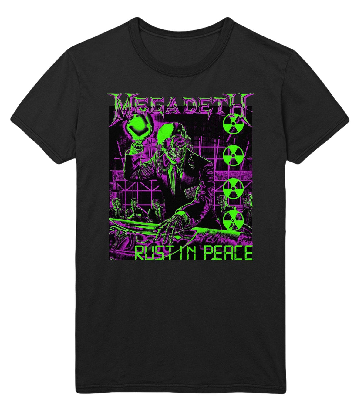 Megadeth - Neon Rust T-Shirt HYPER iCONiC.