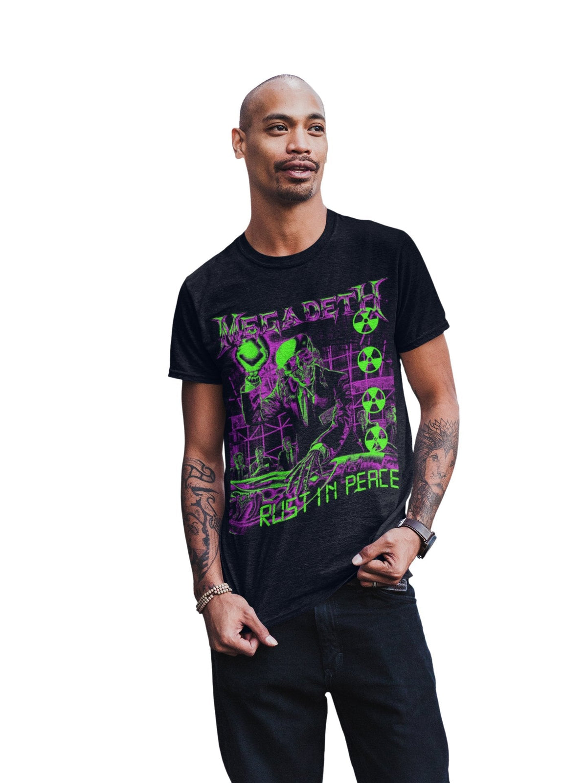 Megadeth - Neon Rust T-Shirt HYPER iCONiC.