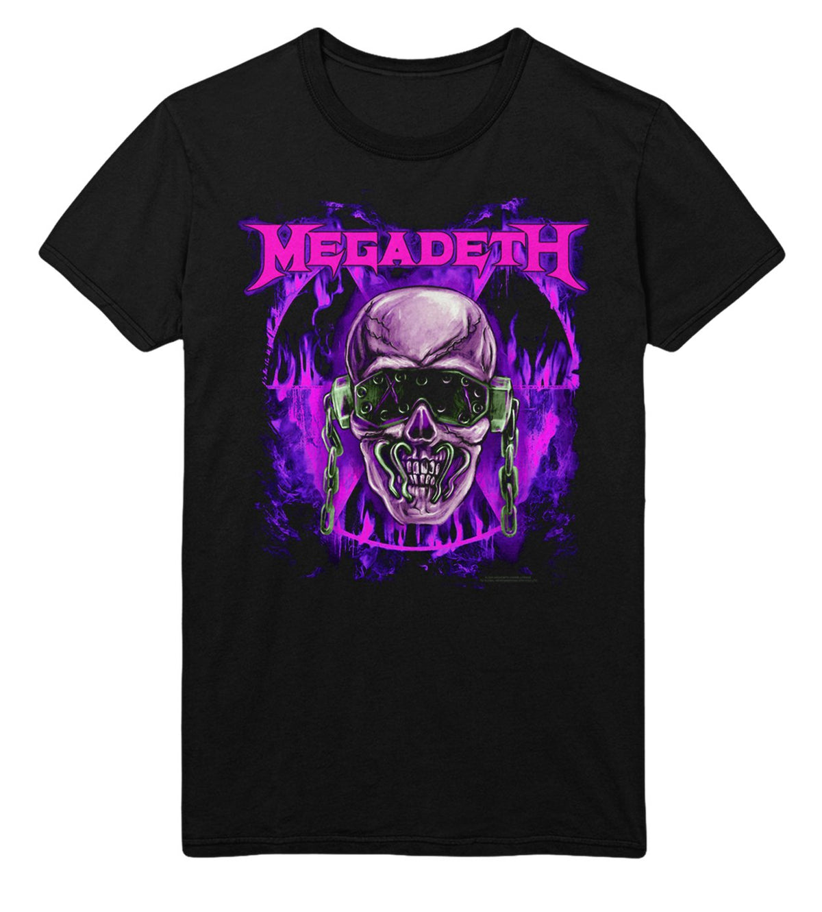Megadeth - Purple Nuclear T-Shirt HYPER iCONiC.