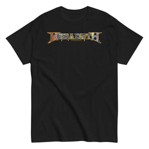 Megadeth - Vic Lettered Logo T-Shirt HYPER iCONiC.