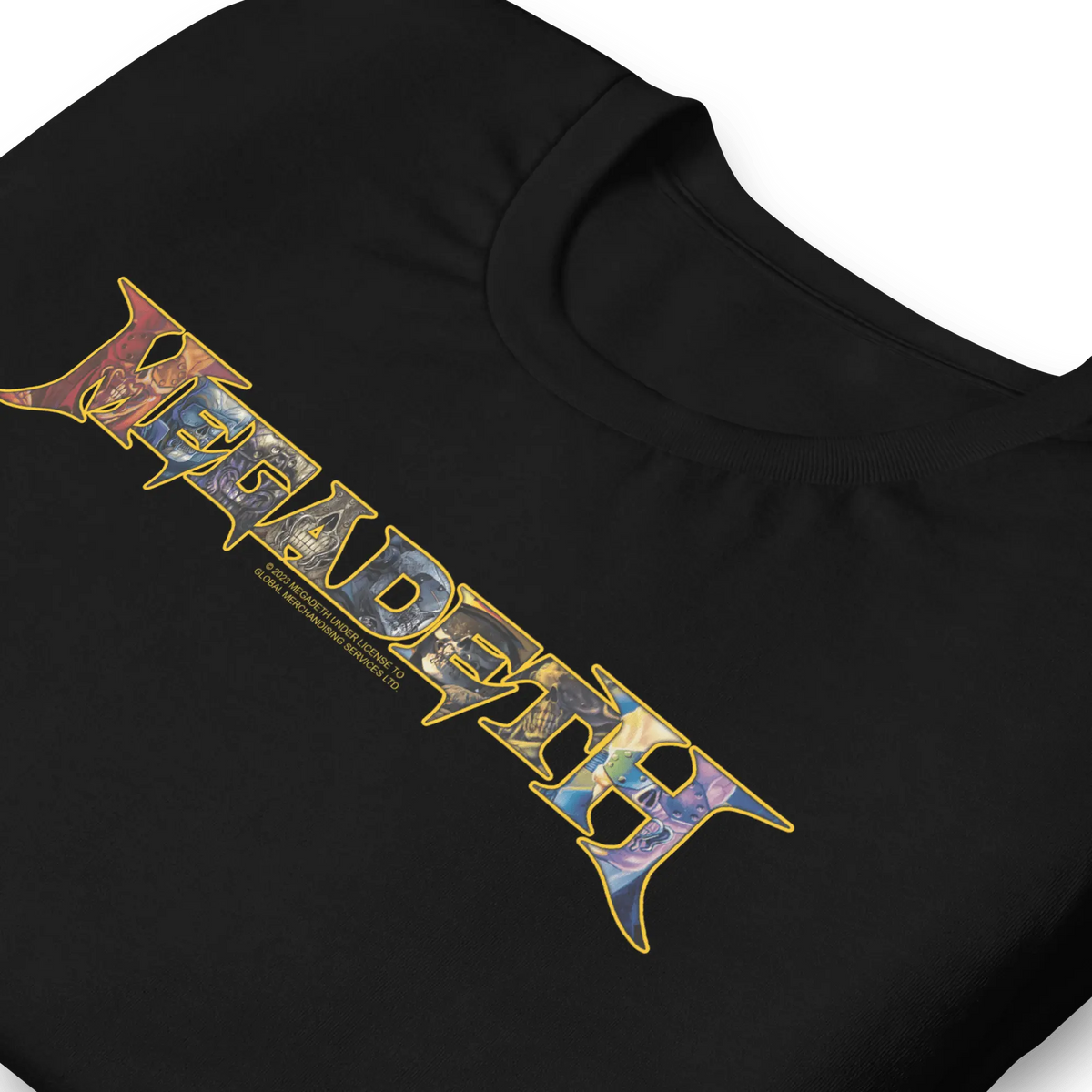 Megadeth - Vic Lettered Logo T-Shirt HYPER iCONiC.