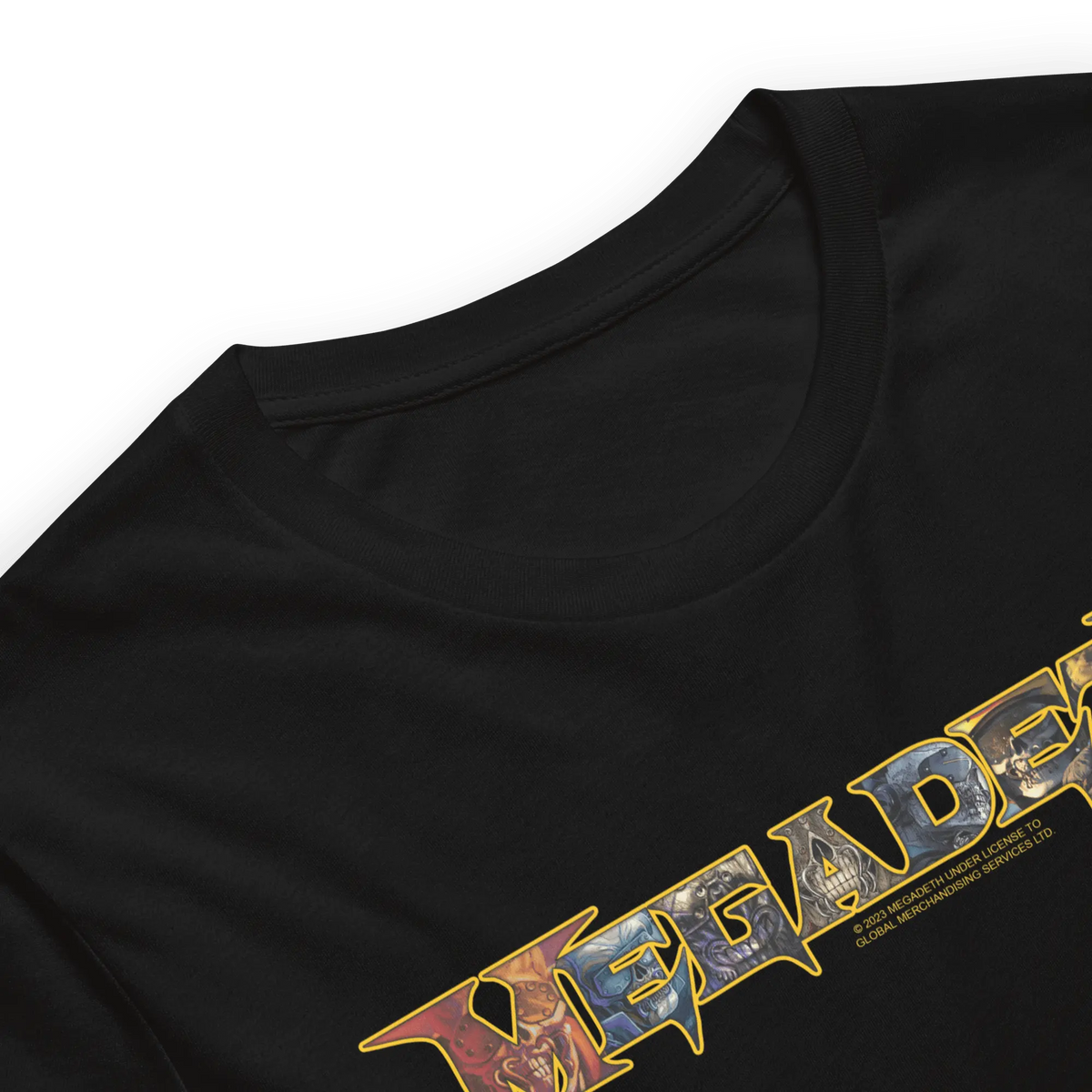 Megadeth - Vic Lettered Logo T-Shirt HYPER iCONiC.