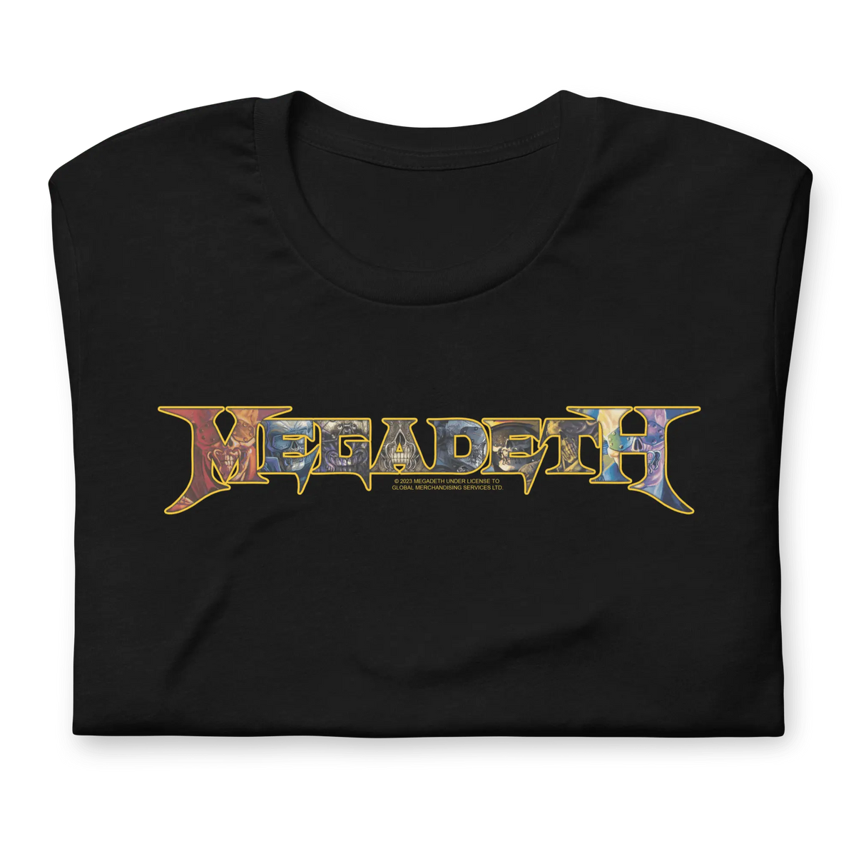 Megadeth - Vic Lettered Logo T-Shirt HYPER iCONiC.
