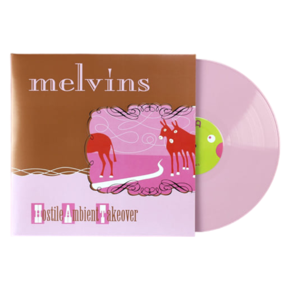 Melvins "Hostile Ambient Takeover" Baby Pink Vinyl