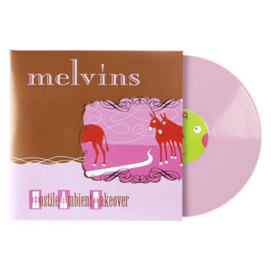 Melvins "Hostile Ambient Takeover" Baby Pink Vinyl