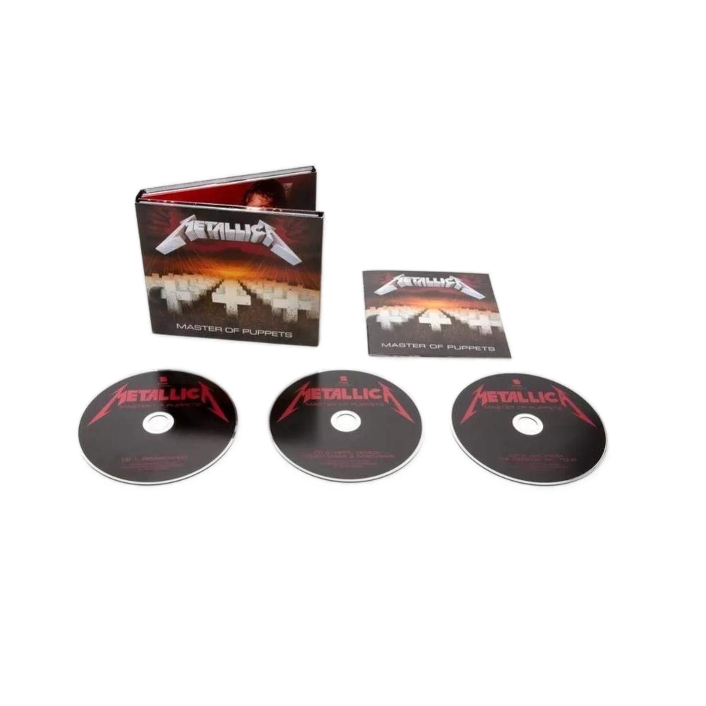 Metallica "Master Of Puppets" Remastered 3xCD Digipack