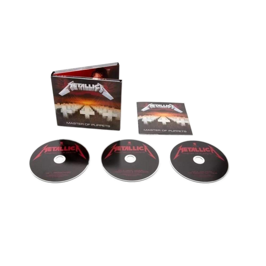 Metallica "Master Of Puppets" Remastered 3xCD Digipack
