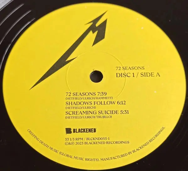 Metallica "72 Seasons" Vinyl Love Vinyl Records