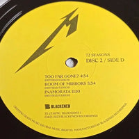 Metallica "72 Seasons" Vinyl Love Vinyl Records