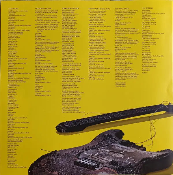 Metallica "72 Seasons" Vinyl Love Vinyl Records