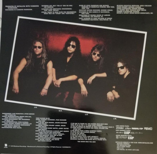 Metallica "...And Justice For All" Vinyl