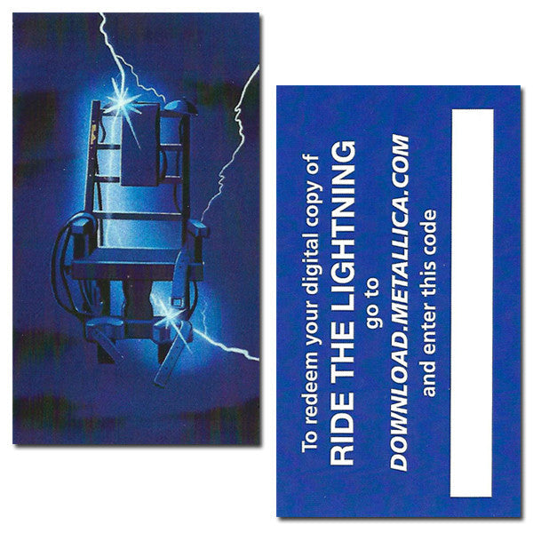 Metallica "Ride The Lightning" Vinyl