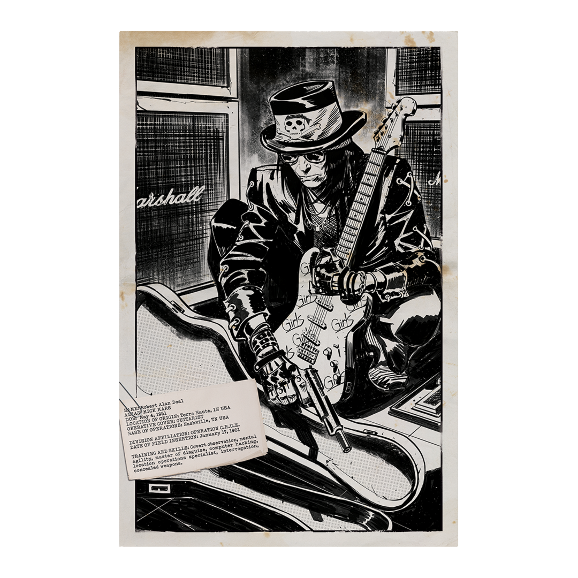 Mötley Crüe "The Dirt: Declassified" Deluxe Hard Cover Book Bundle