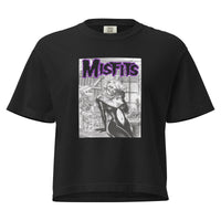 Misfits - Cocktail Dress Mineral Wash Womens Crop Top HYPER iCONiC.