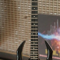 Misfits "Devastato Graphite Black Bass" Licensed Mini Guitar