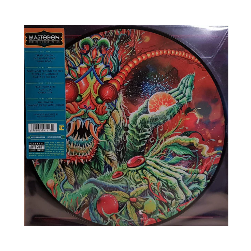 Mastodon "Once More 'Round The Sun" 2xLP Picture Disc Vinyl