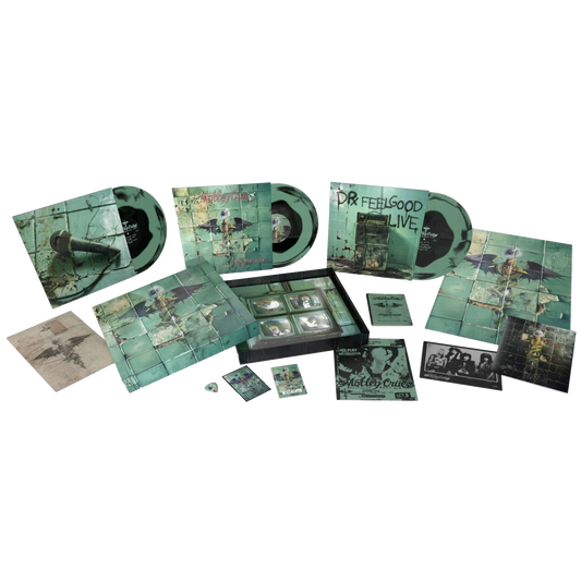 Mötley Crüe "Dr. Feelgood (35th Anniversary)" Limited Edition Deluxe Green & Black 3xLP Vinyl