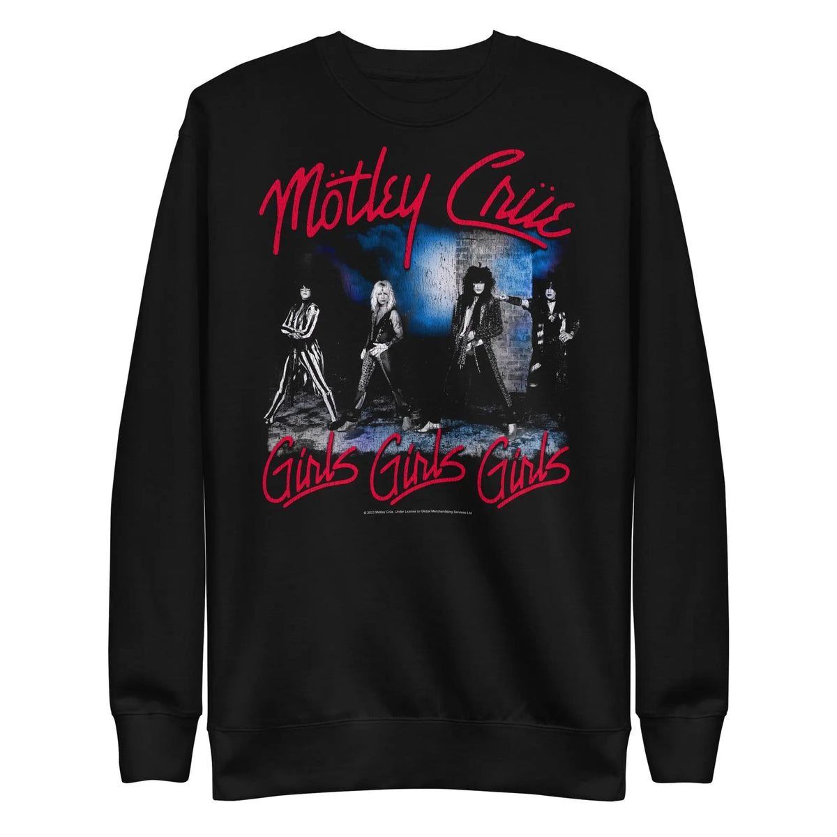 Motley Crue - Girls Girls Girls Sweatshirt HYPER iCONiC.