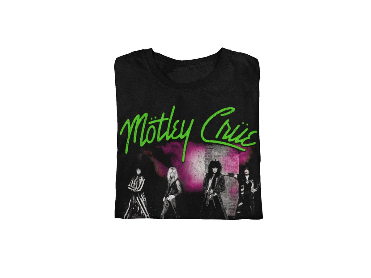 Motley Crue - Green Girls T-Shirt HYPER iCONiC.