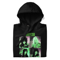 Motley Crue - Green Shout Classic Hoodie HYPER iCONiC.