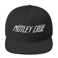 Motley Crue - Logo Snapback Hat HYPER iCONiC.