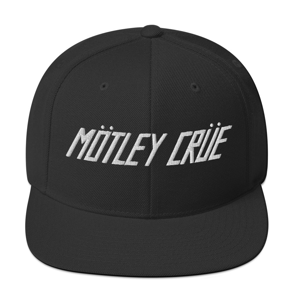 Motley Crue - Logo Snapback Hat HYPER iCONiC.