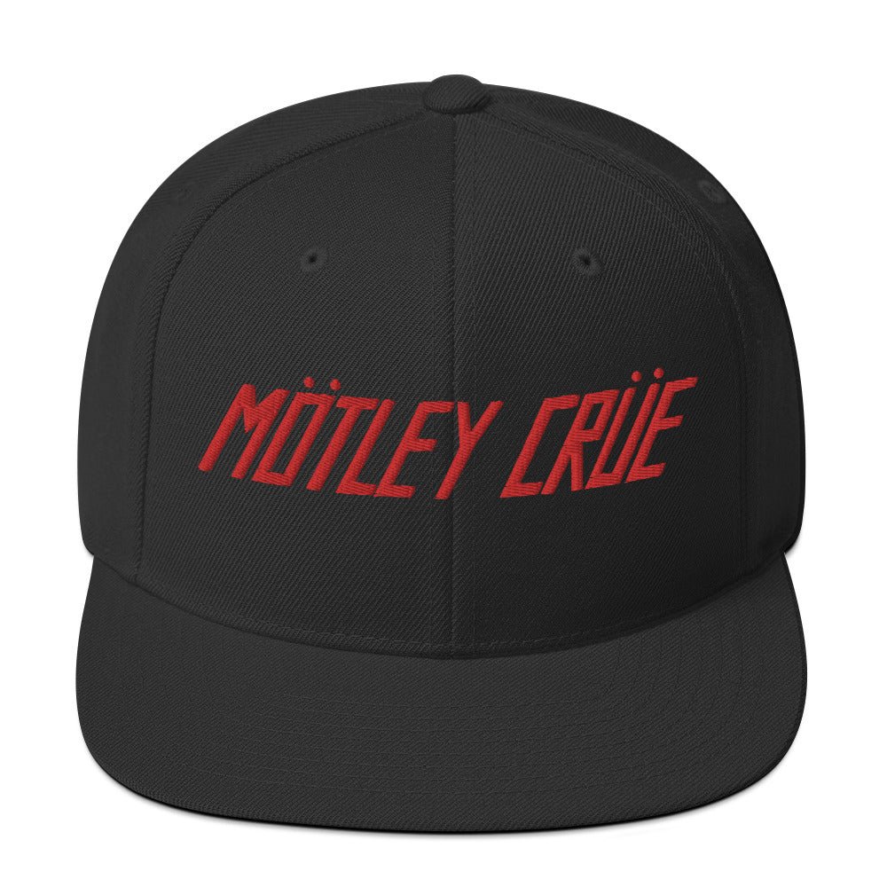 Motley Crue - Logo Snapback Hat HYPER iCONiC.